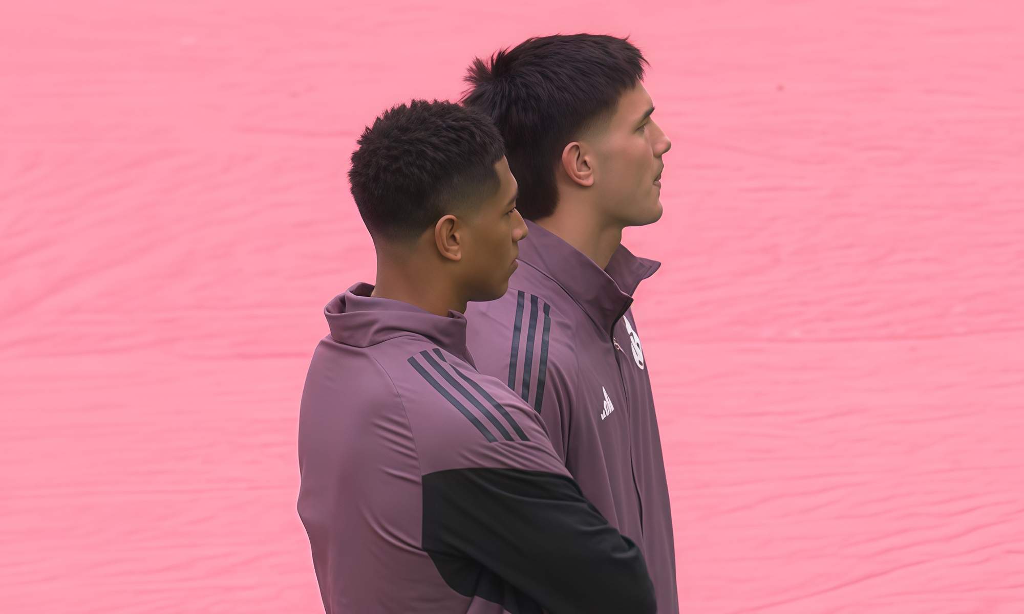 Jude Bellingham y Franco Mastantuono antes del Real Madrid - Betis.