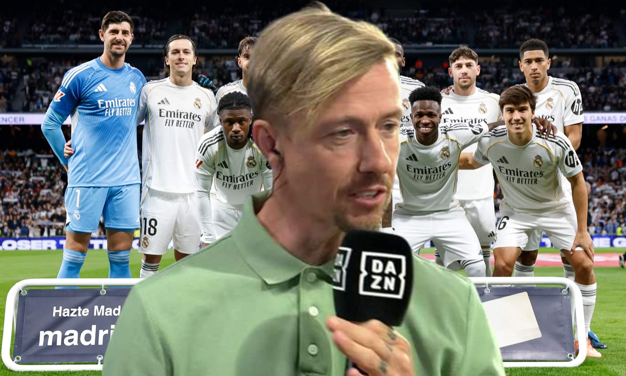 Guti ensalzó la actuación de este jugador del Real Madrid