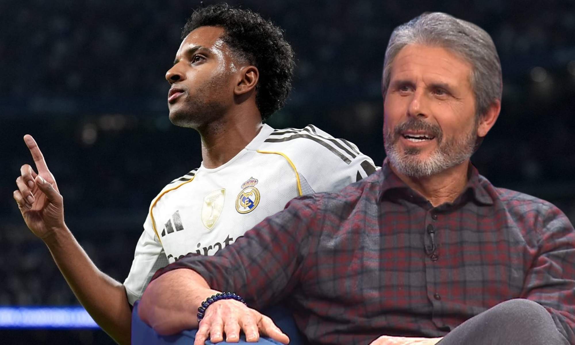 Rafa Alkorta (57), ex jugador del Real Madrid: "Rodrygo, por fin, intenta el uno contra uno"