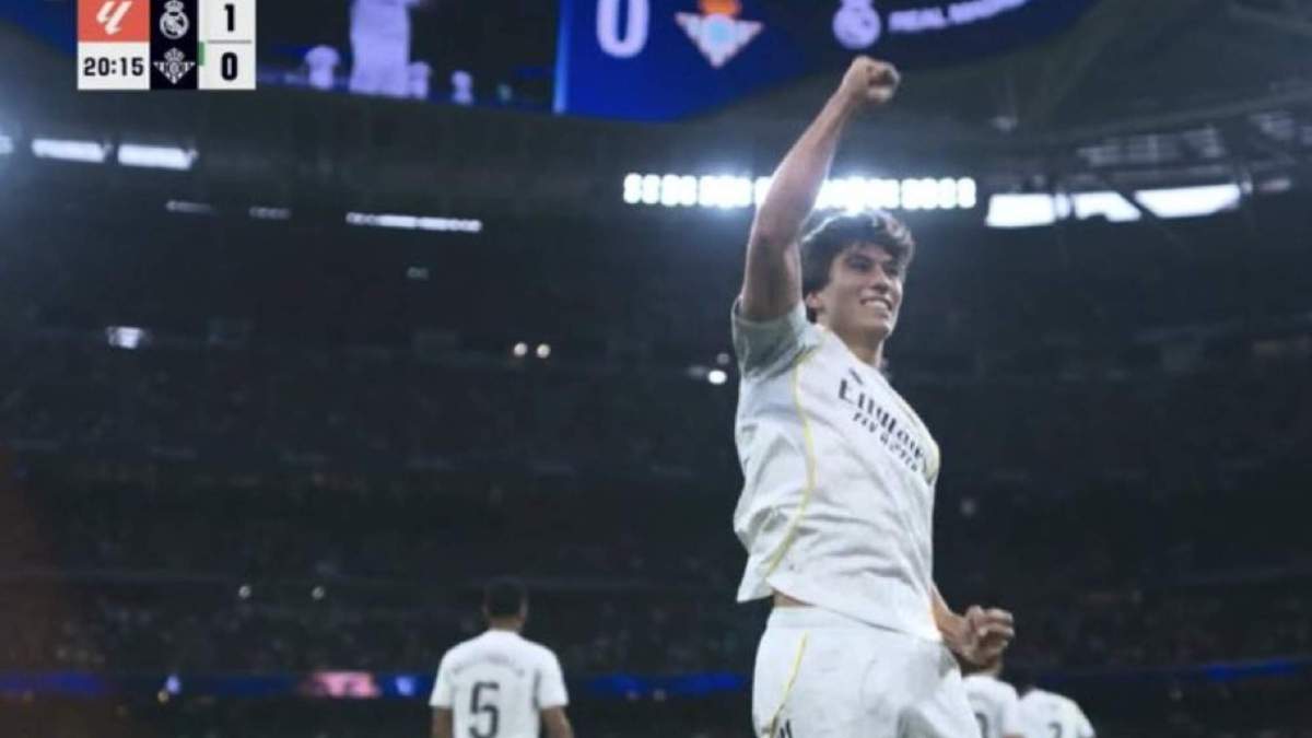 Gonzalo García celebrando uno de sus goles en la tarde de hoy Gonzalo García celebrando uno de sus goles en la tarde de hoy