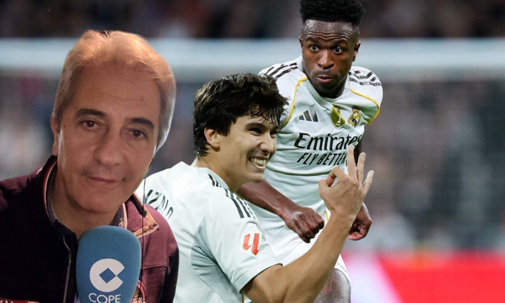 Manolo Lama enciende el debate: "Vinicius lleva 5 goles y Gonzalo, en 2 partidos, 3 goles"