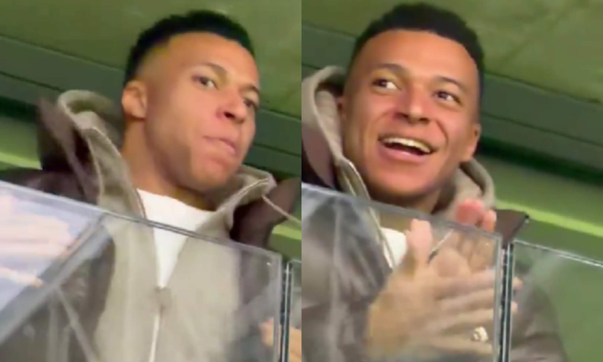 Mbappé alucinó con el hat-trick de Gonzalo García: su reacción