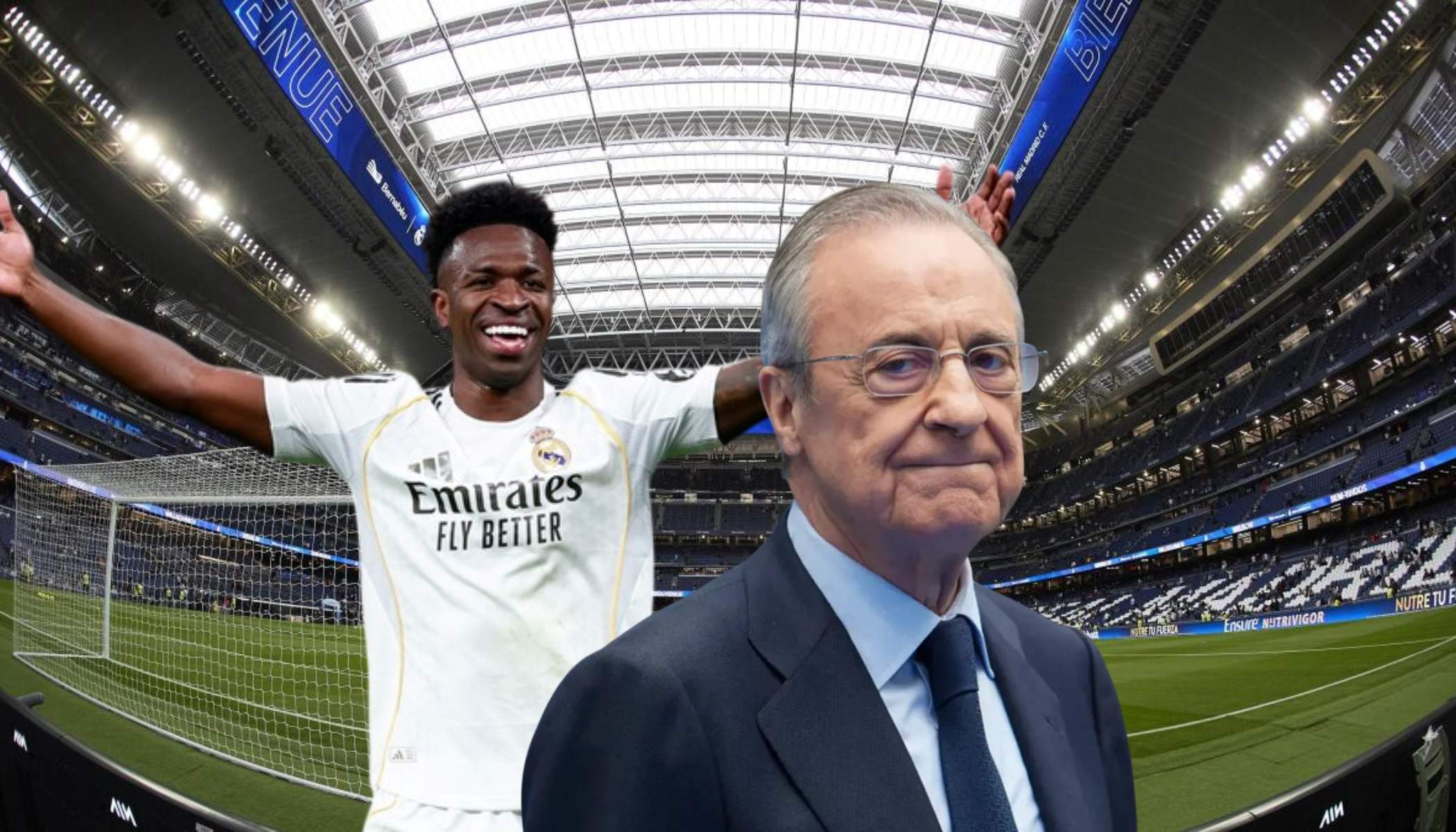 Florentino toma una decisión con Vinicius y piensa en su sustituto
