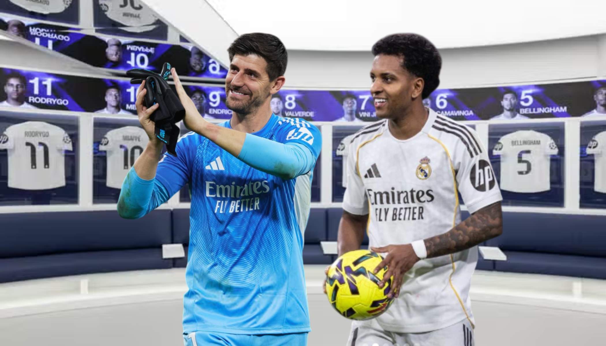 Confesión de Courtois a Rodrygo