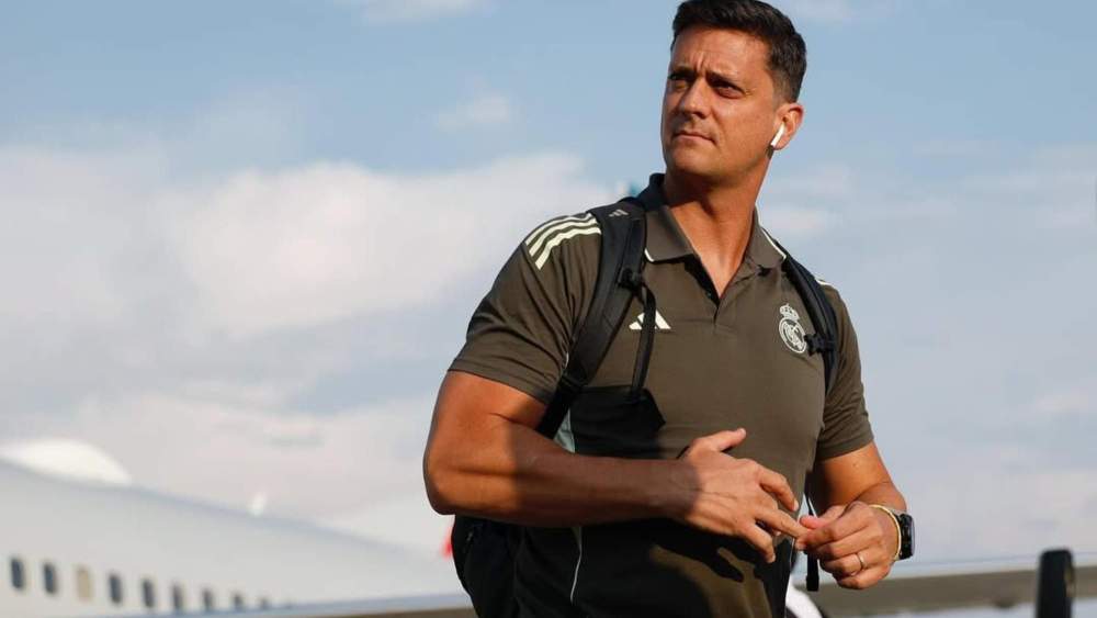 Guido Spirandelli, uno de los fisioterapeutas del Real Madrid, se marcha con Endrick Felipe a Francia. Guido Spirandelli, uno de los fisioterapeutas del Real Madrid, se marcha con Endrick Felipe a Francia.