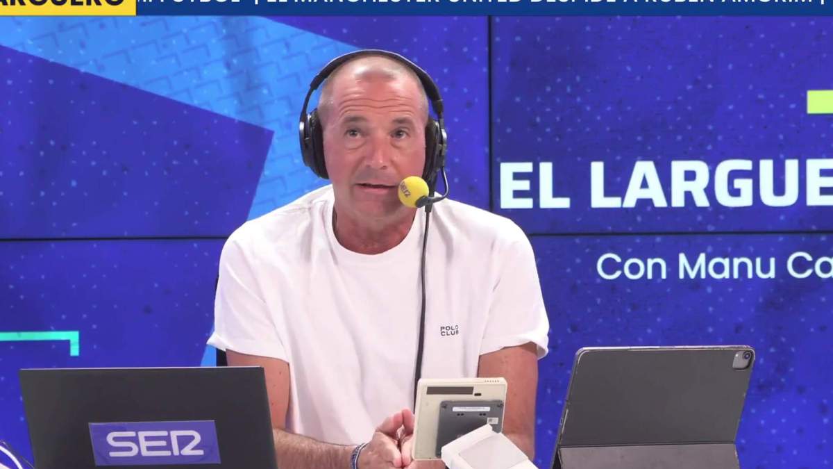 Manu Carreño en El Larguero Manu Carreño en El Larguero