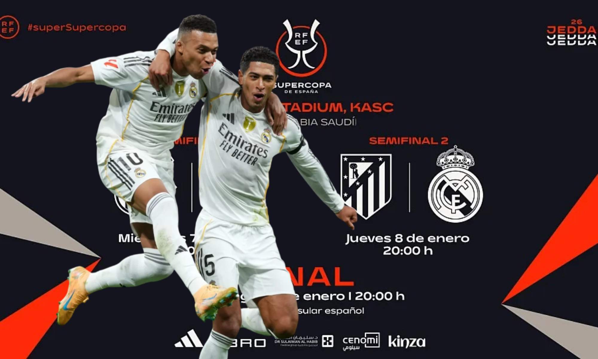 El Real Madrid tiene un problema: la Supercopa del 2027 no se jugará en enero