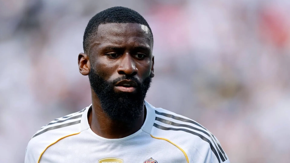 Antonio Rüdiger durante un partido del Mundial de Clubes