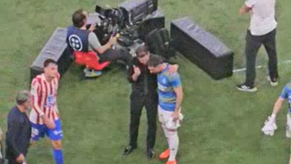 La conversación de Simeone y Carvajal La conversación de Simeone y Carvajal