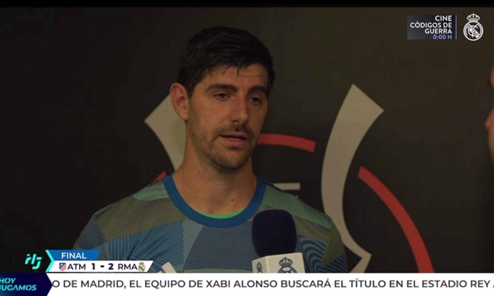 Courtois avisa al Barça tras eliminar al Atlético: "Ellos quieren revancha y nosotros también"