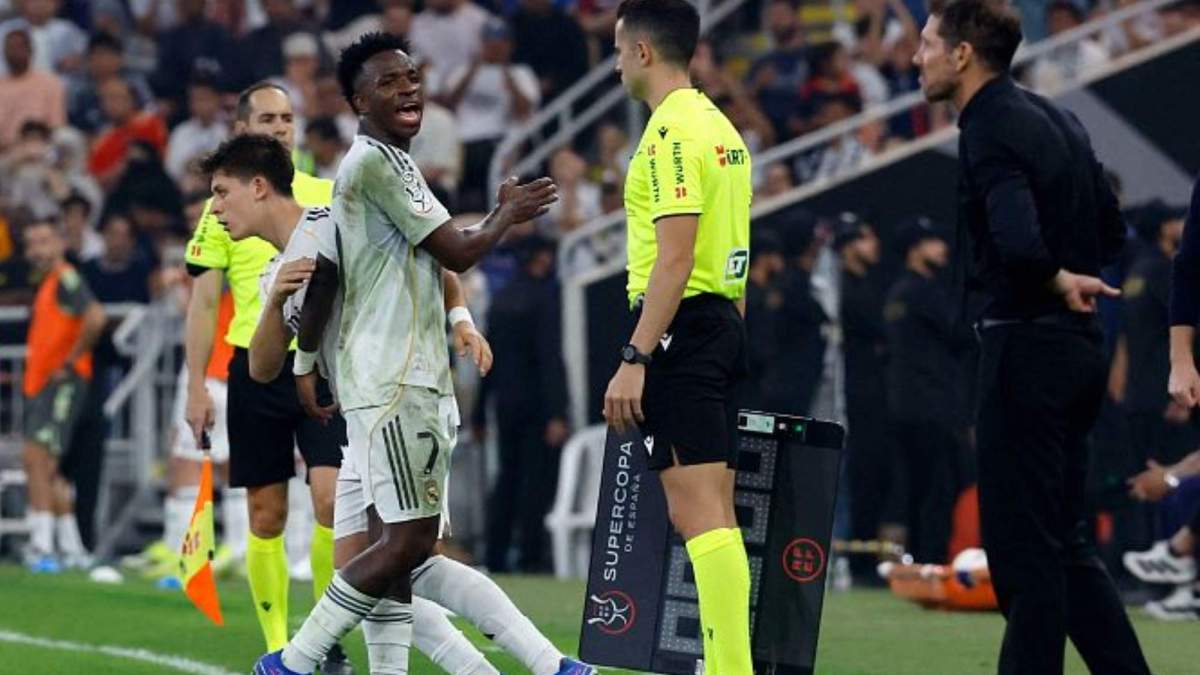 Vinicius responde a Simeone tras la victoria del Real Madrid