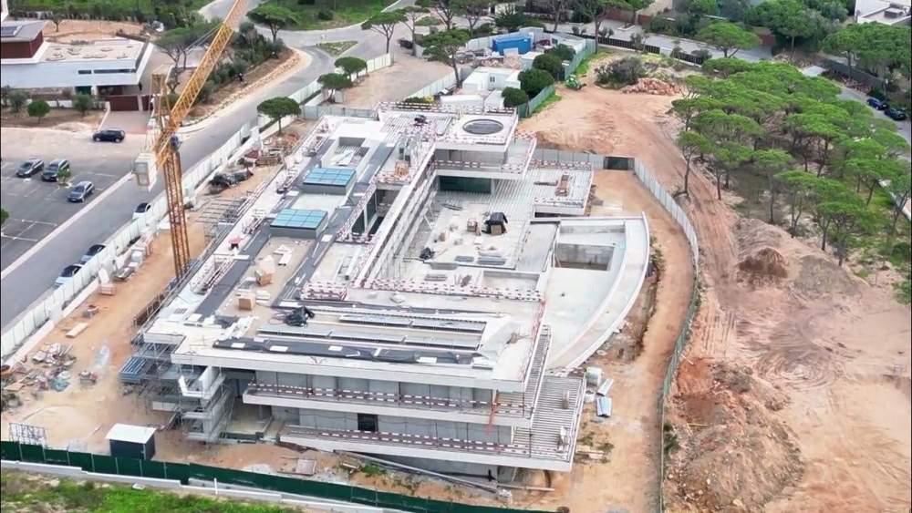 Avanza la construcción de la mansión de Cristiano y Georgina valorada en 35 millones