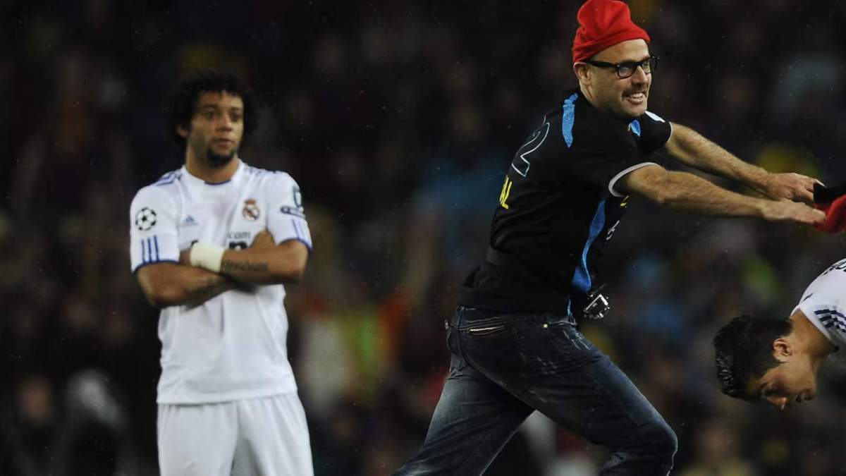 Jimmy Jump en un partido del Real Madrid Jimmy Jump en un partido del Real Madrid