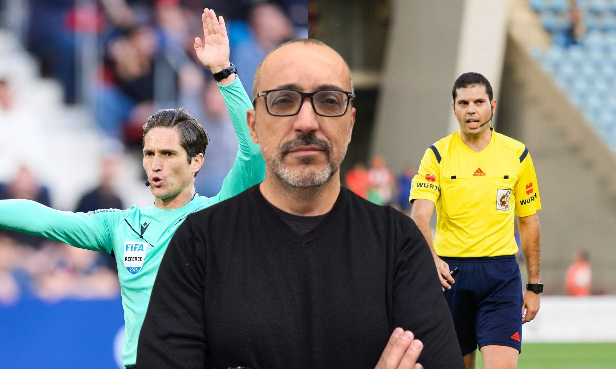 Jesús Alcaide se ha referido a los historiales más recientes de José Luis Munuera Montero y Daniel Jesús Trujillo Suárez contra el Real Madrid.