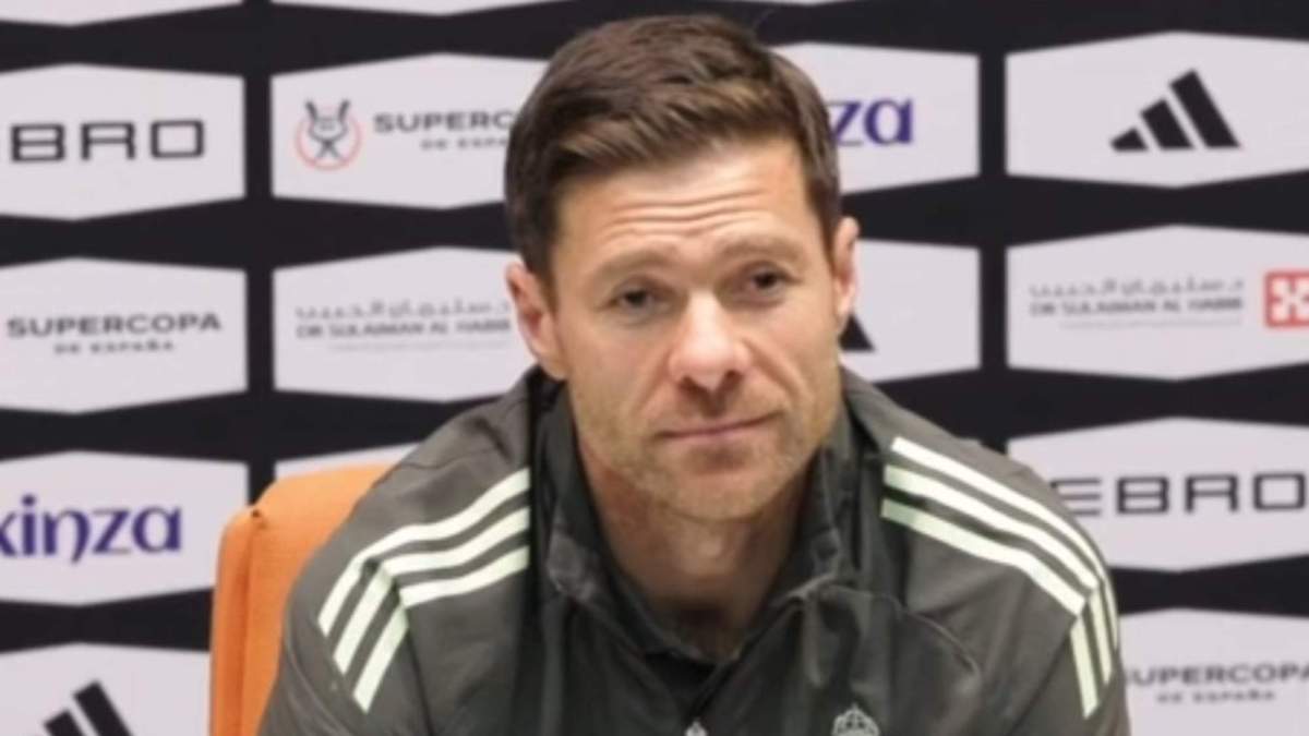 Xabi Alonso Supercopa Vinicius Real Madrid Xabi Alonso Supercopa Vinicius Real Madrid