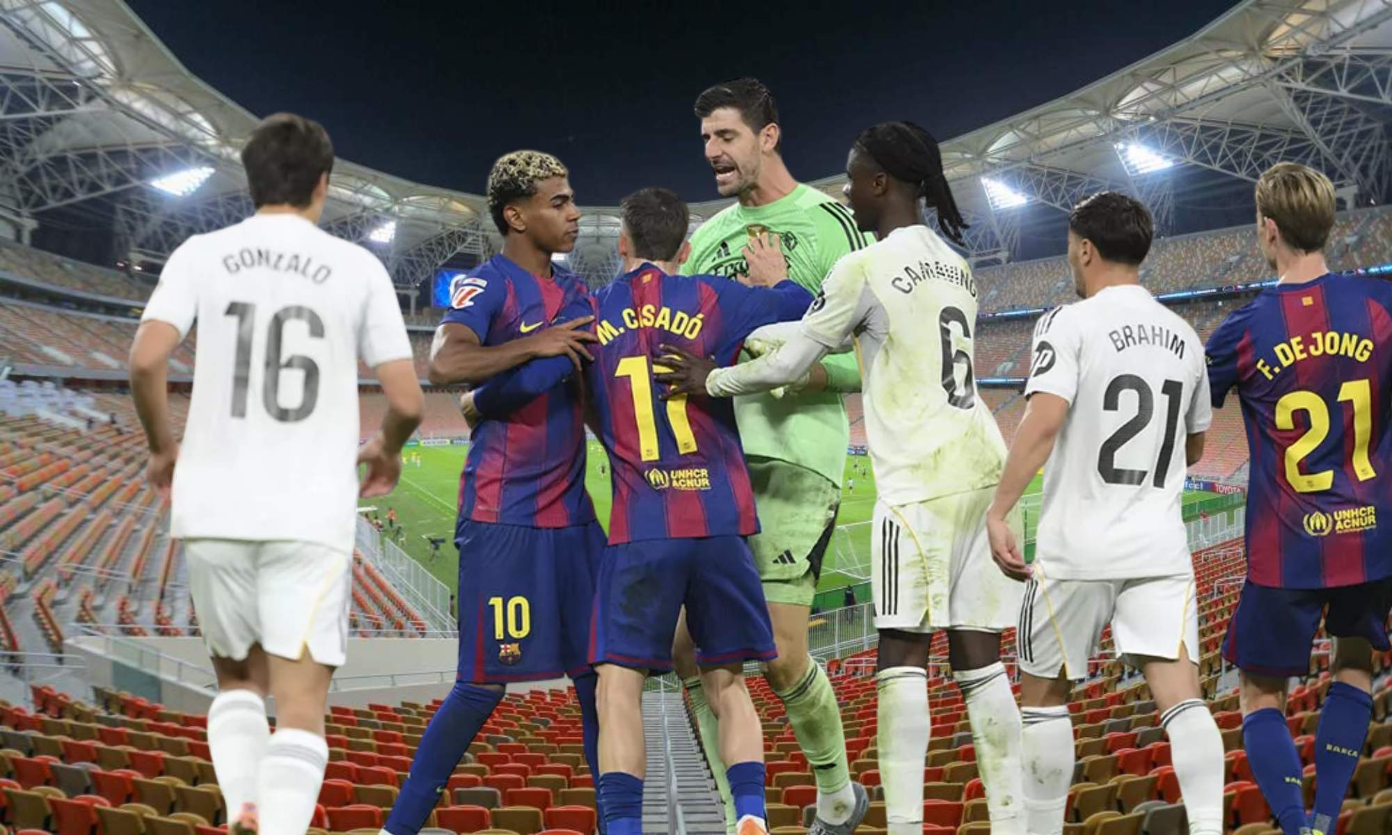 El Barça - Real Madrid se va a disputar a 27 grados
