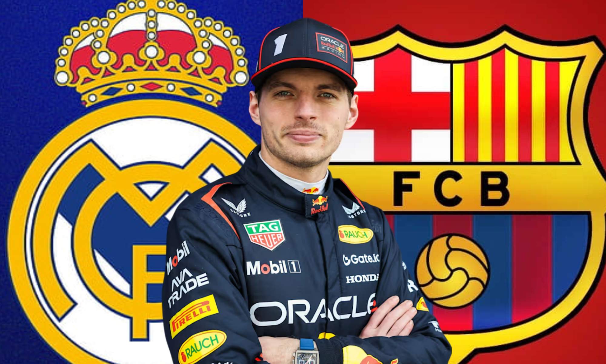 Max Verstappen ha alabado al Real Madrid, a pesar de declararse seguidor del Barcelona.