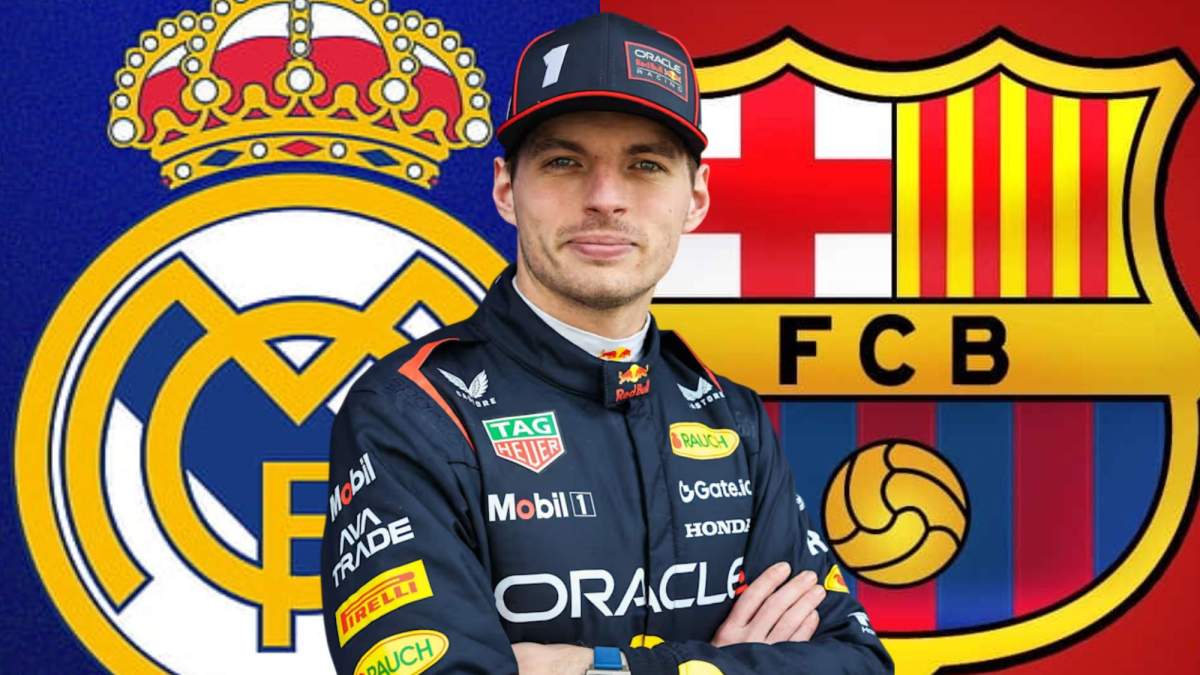 Max Verstappen ha alabado al Real Madrid, a pesar de declararse seguidor del Barcelona.