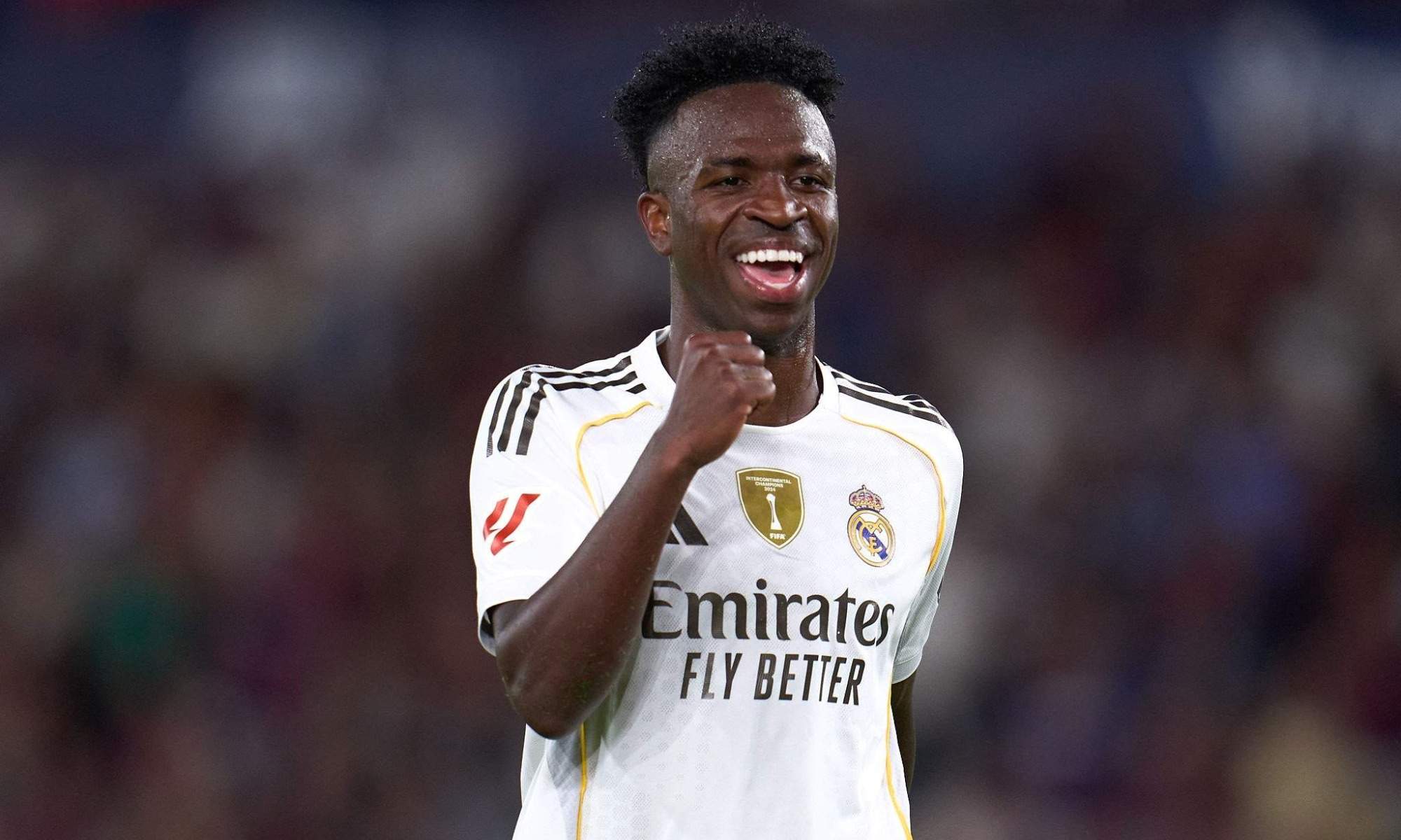 Vinicius Júnior celebrando un gol