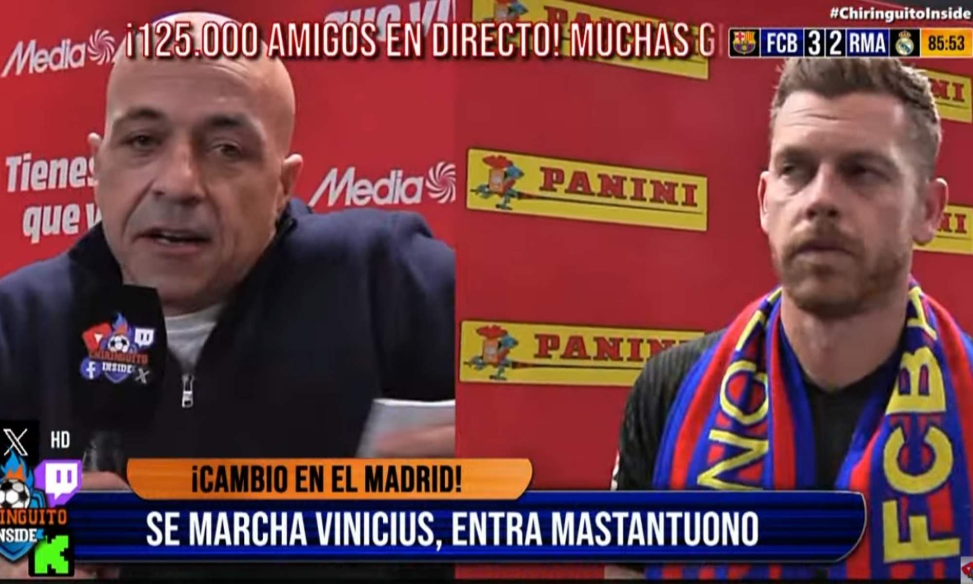 Fran Garrido (47), muy enfadado con Mbappé en el Clásico: "Si está lesionado, que no juegue"