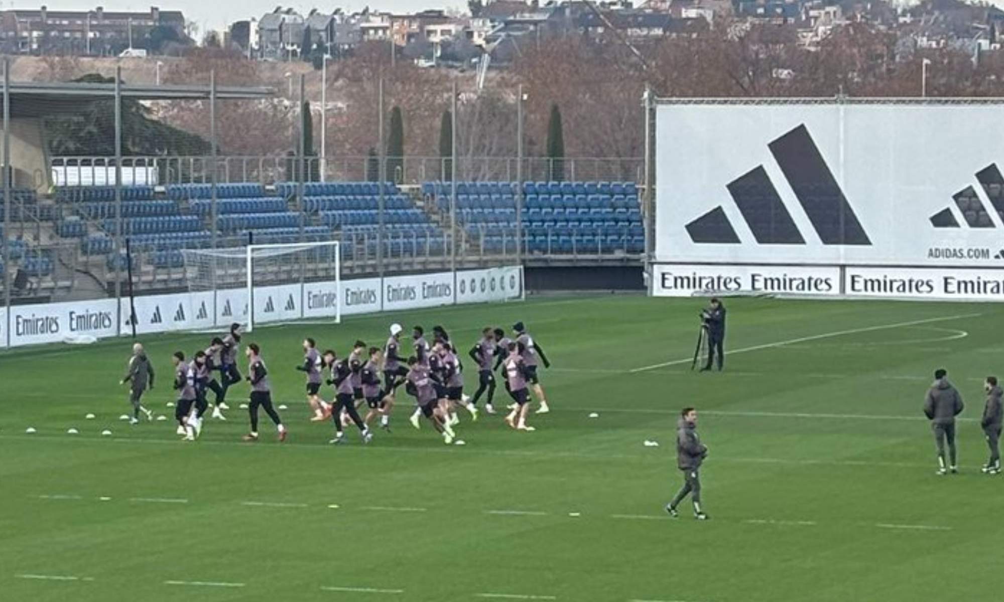Primer entrenamiento de Álvaro Arbeloa al frente del Real Madrid
