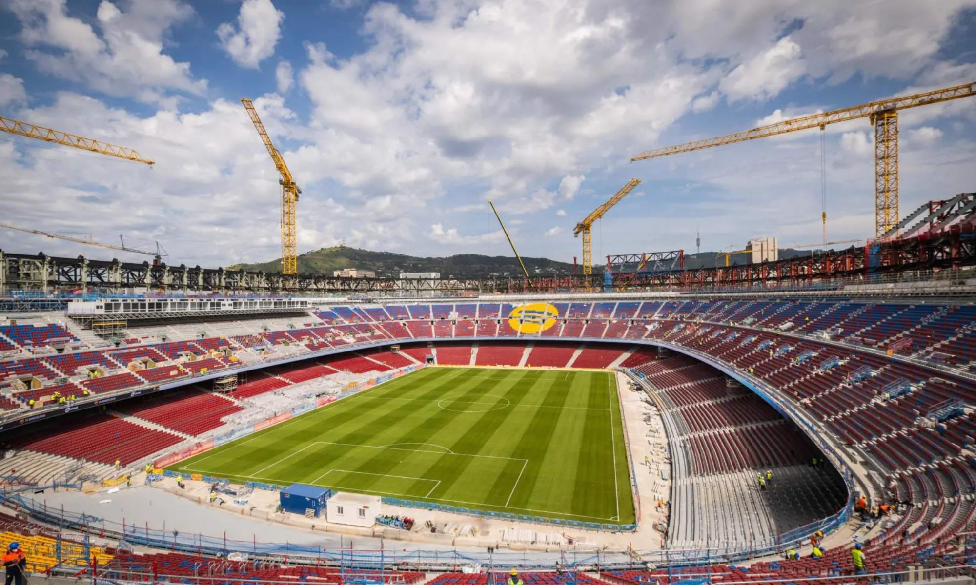El Barcelona vuelve a tener problemas con las obras del Camp Nou.