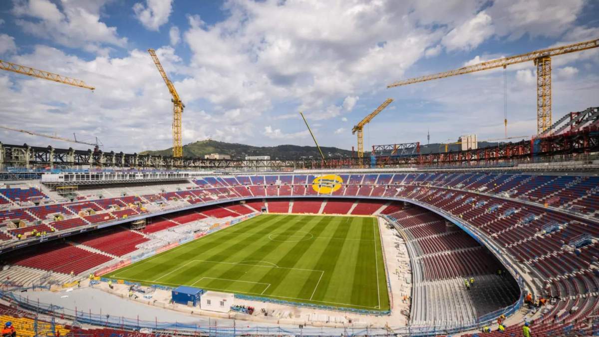 El Barcelona vuelve a tener problemas con las obras del Camp Nou.