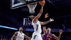 Imagen del último Clásico entre Real Madrid y Barcelona, durante la semana pasada en el Movistar Arena.