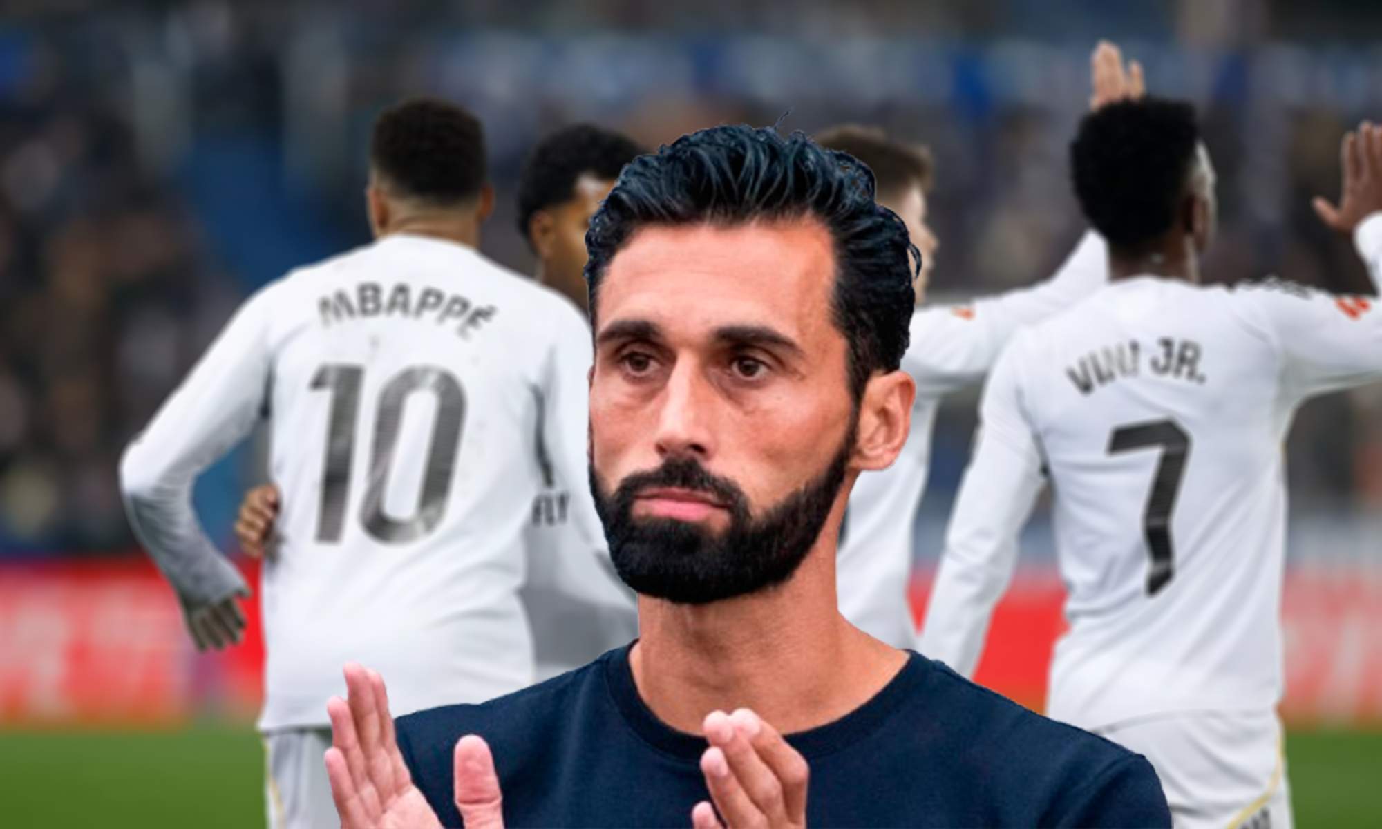 Plantilla Real Madrid y Arbeloa