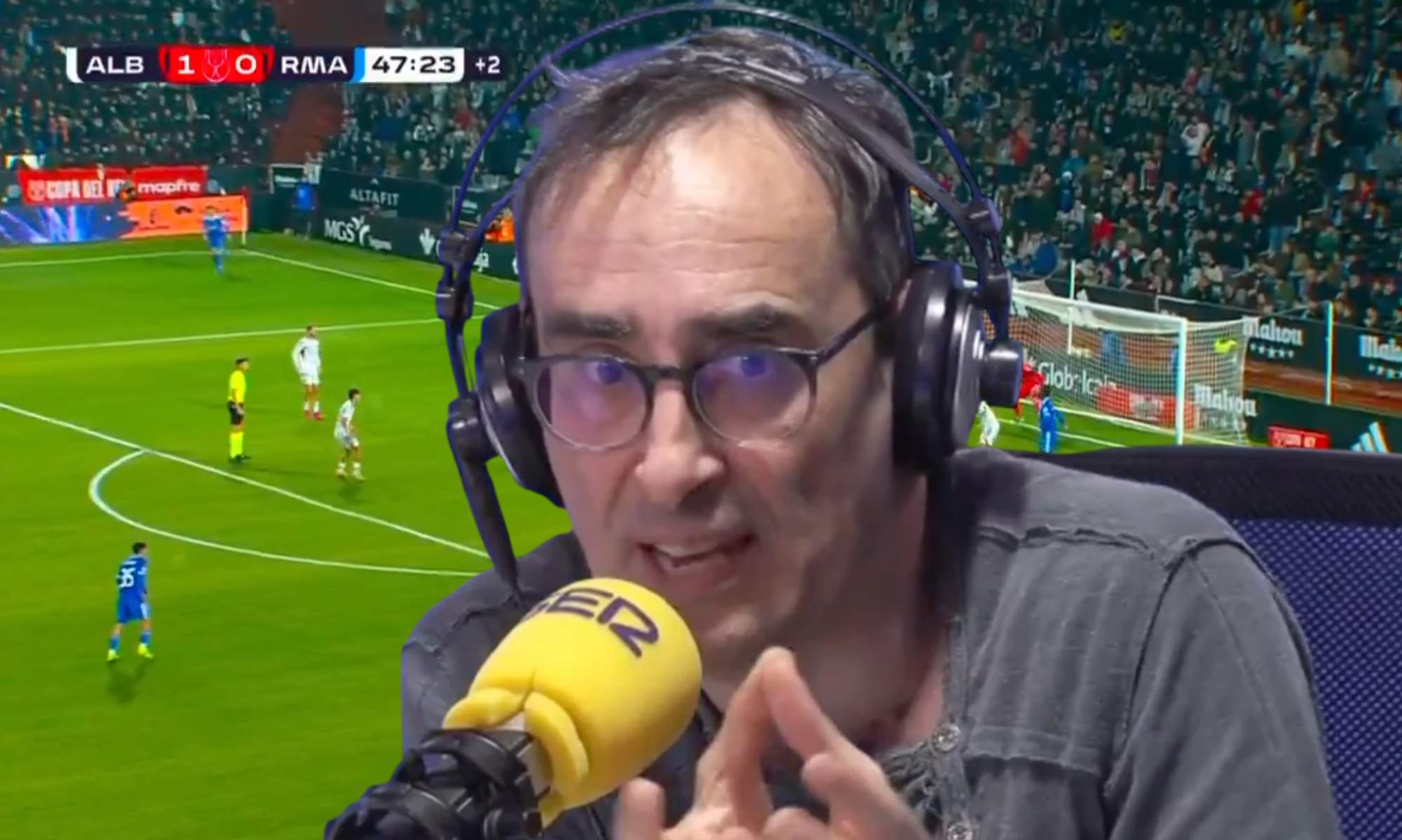 Iturralde González considera que el gol del Real Madrid sí tuvo que subir al marcador