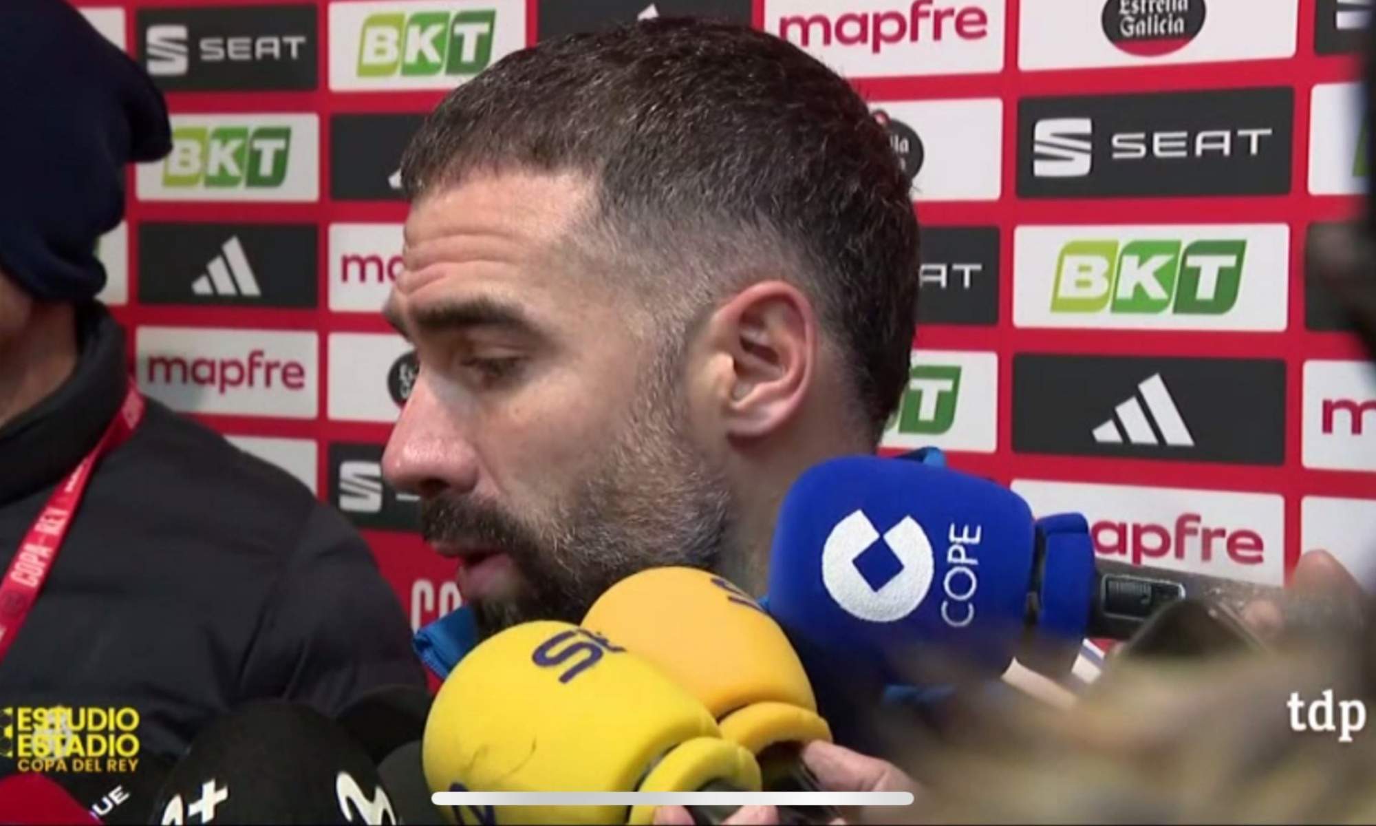 Carvajal (34), capitán del Real Madrid: "Hoy hemos tocado fondo"