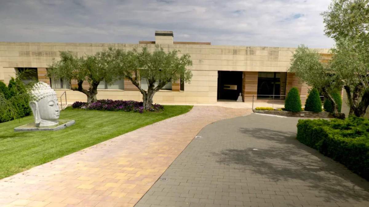 Exterior de la casa de Cristiano Ronaldo
