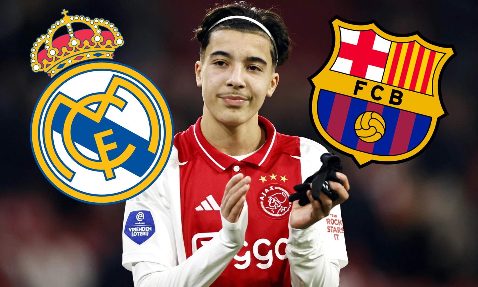 Rayane Bounida (19 años), futbolista belga, provoca la pugna entre Real Madrid y Barcelona por su fichaje