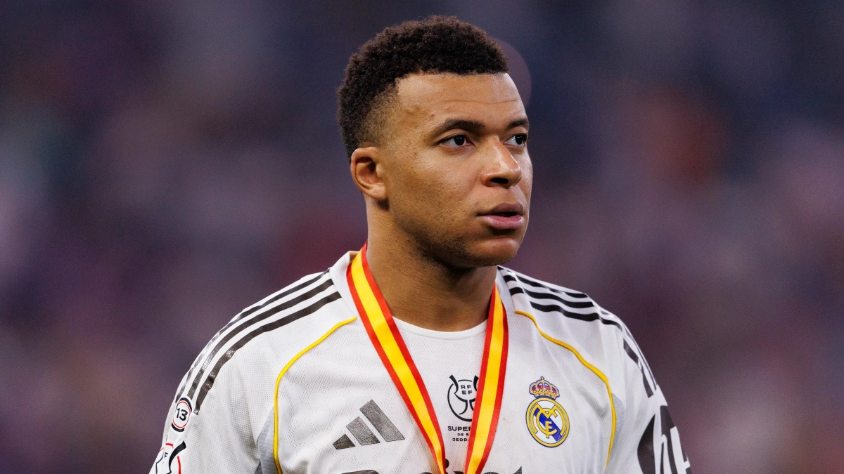 Mbappé tras la final de la Supercopa de España