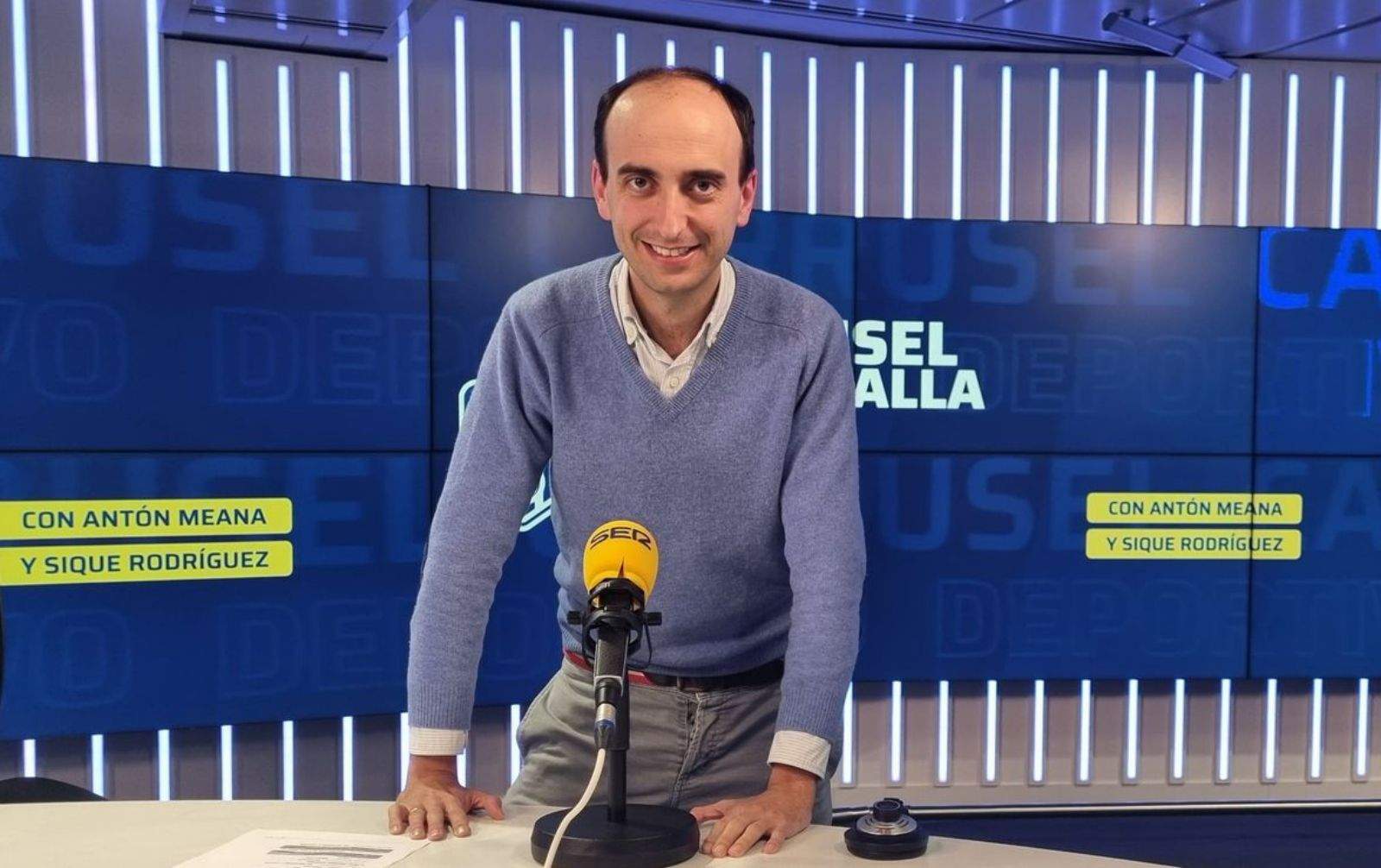Antón Meana en la Cadena SER