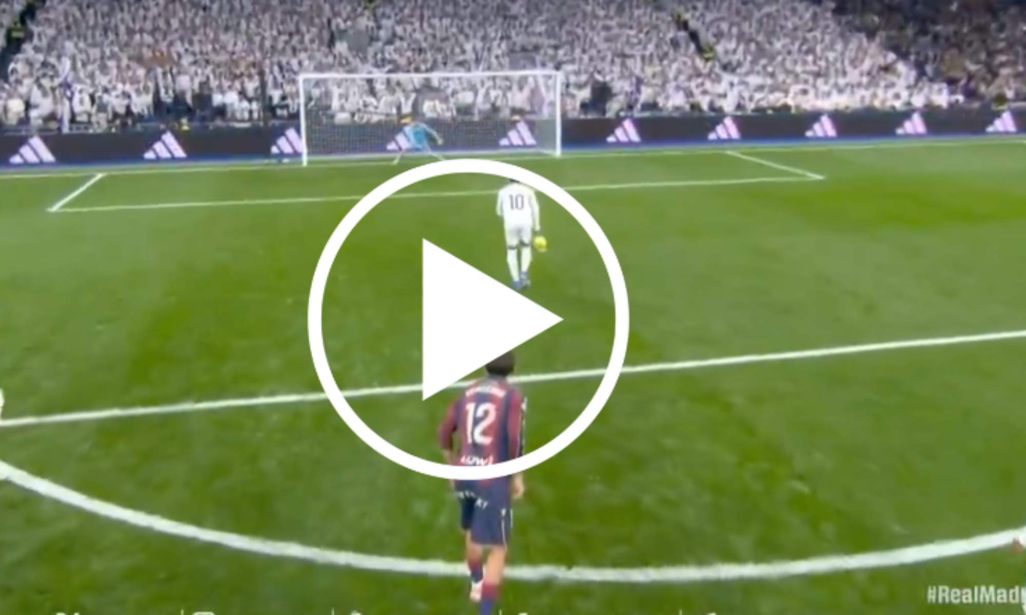 Kylian Mbappé ha marcado el primer gol del Real Madrid ante el Levante.