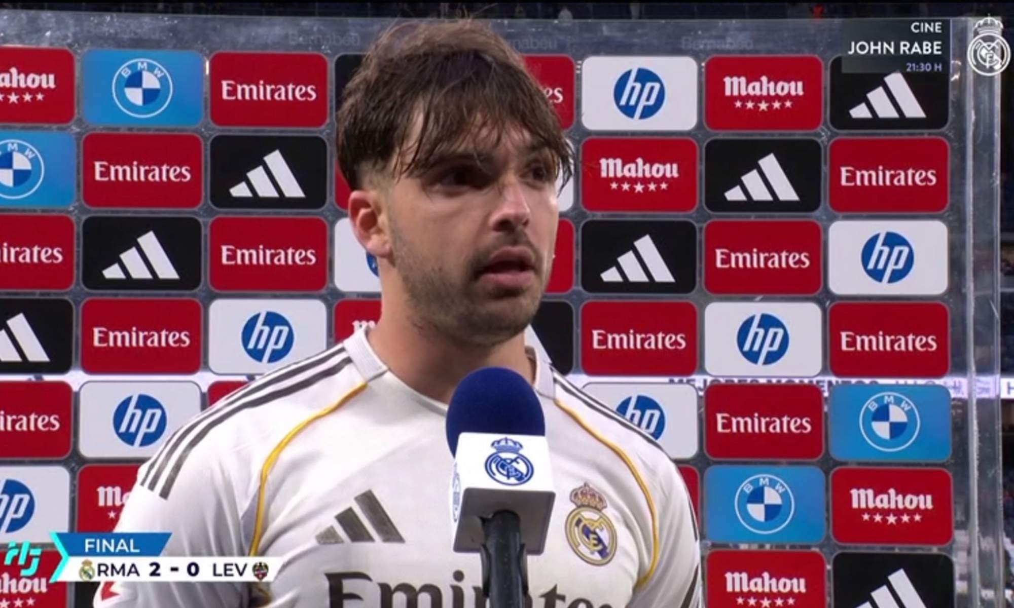 Raúl Asencio responde a la pitada del Bernabéu: "En Albacete pasó algo que no debía pasar"