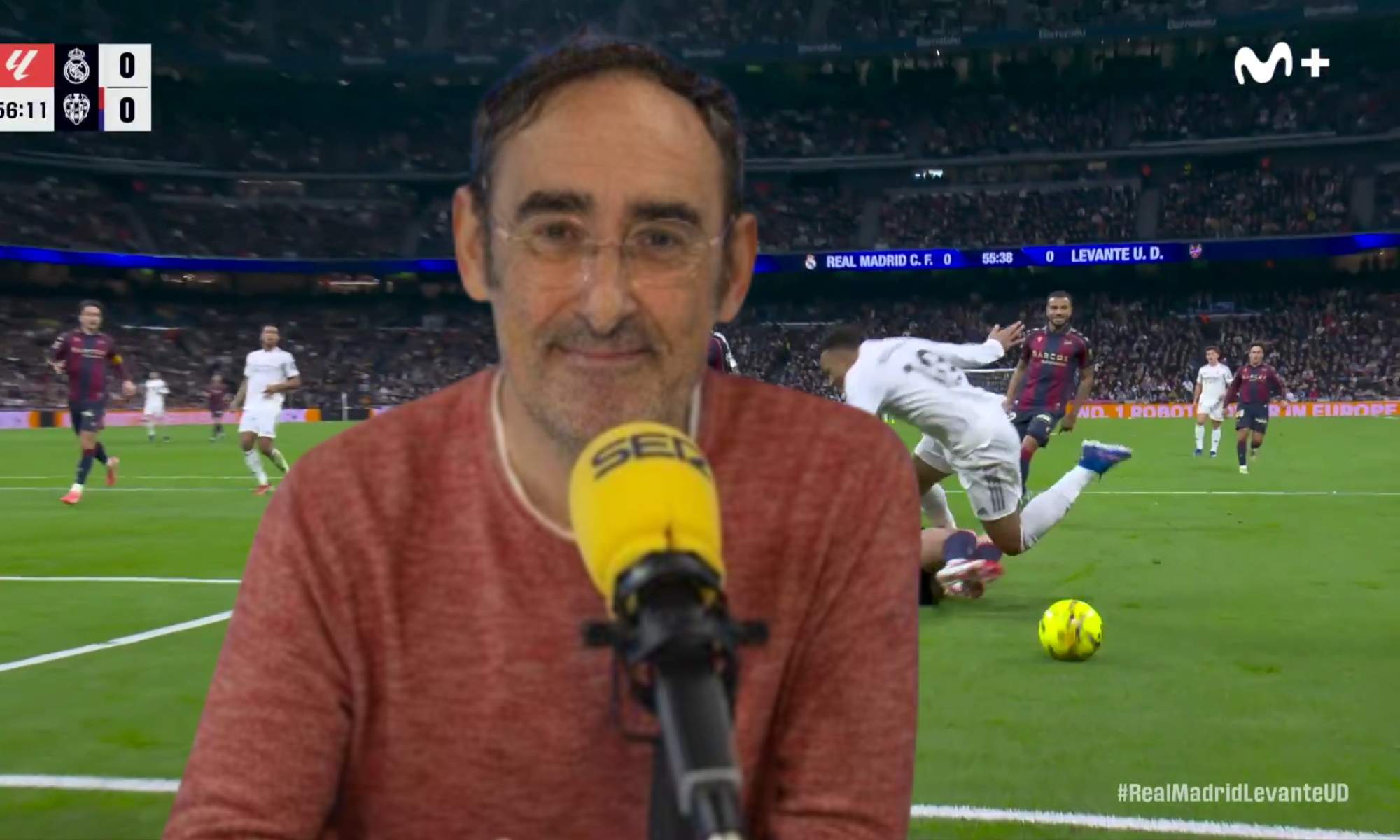 Iturralde González siembra la duda sobre el penalti de Dela a Mbappé