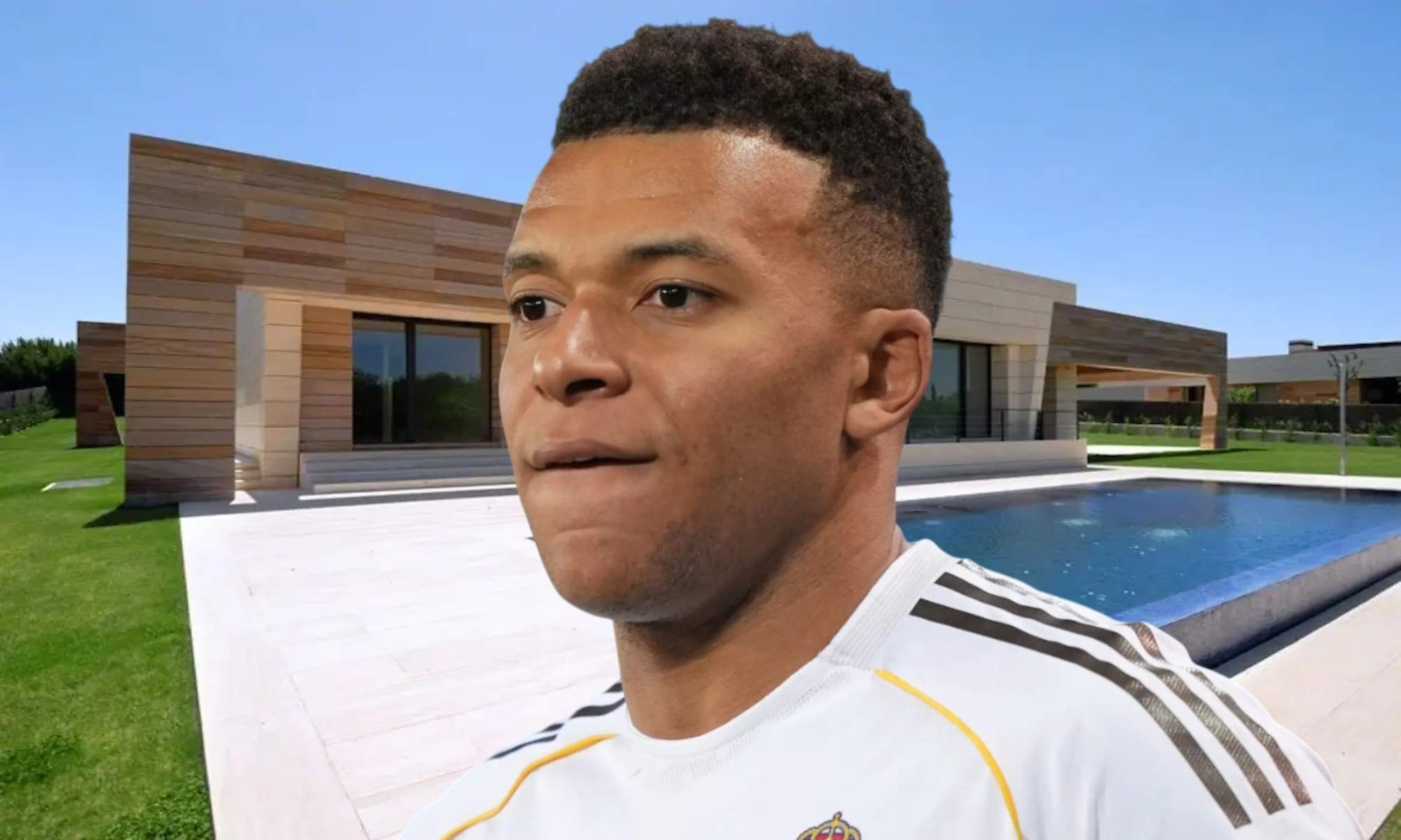 Kylian Mbappé vive a 15 kilómetros del Bernabéu: así es su casa en La Finca