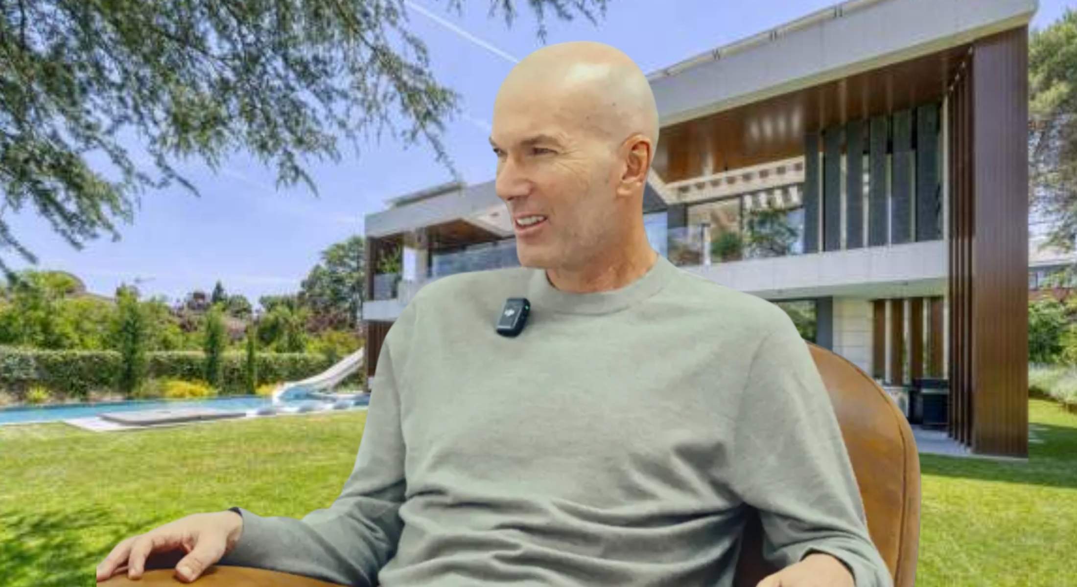 La casa de Zidane en Madrid