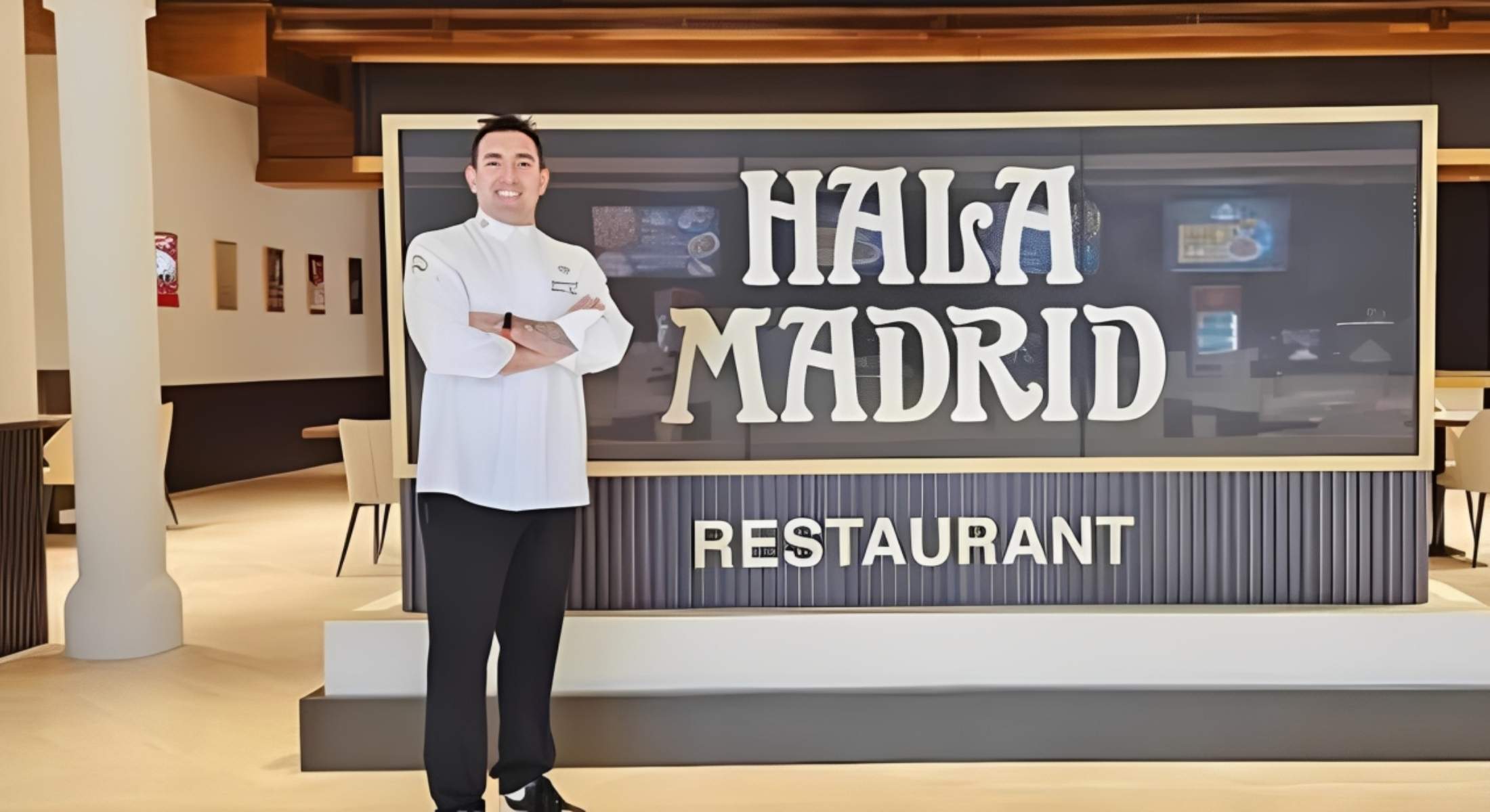 Marco Blanquer en el Real Madrid World de Dubái