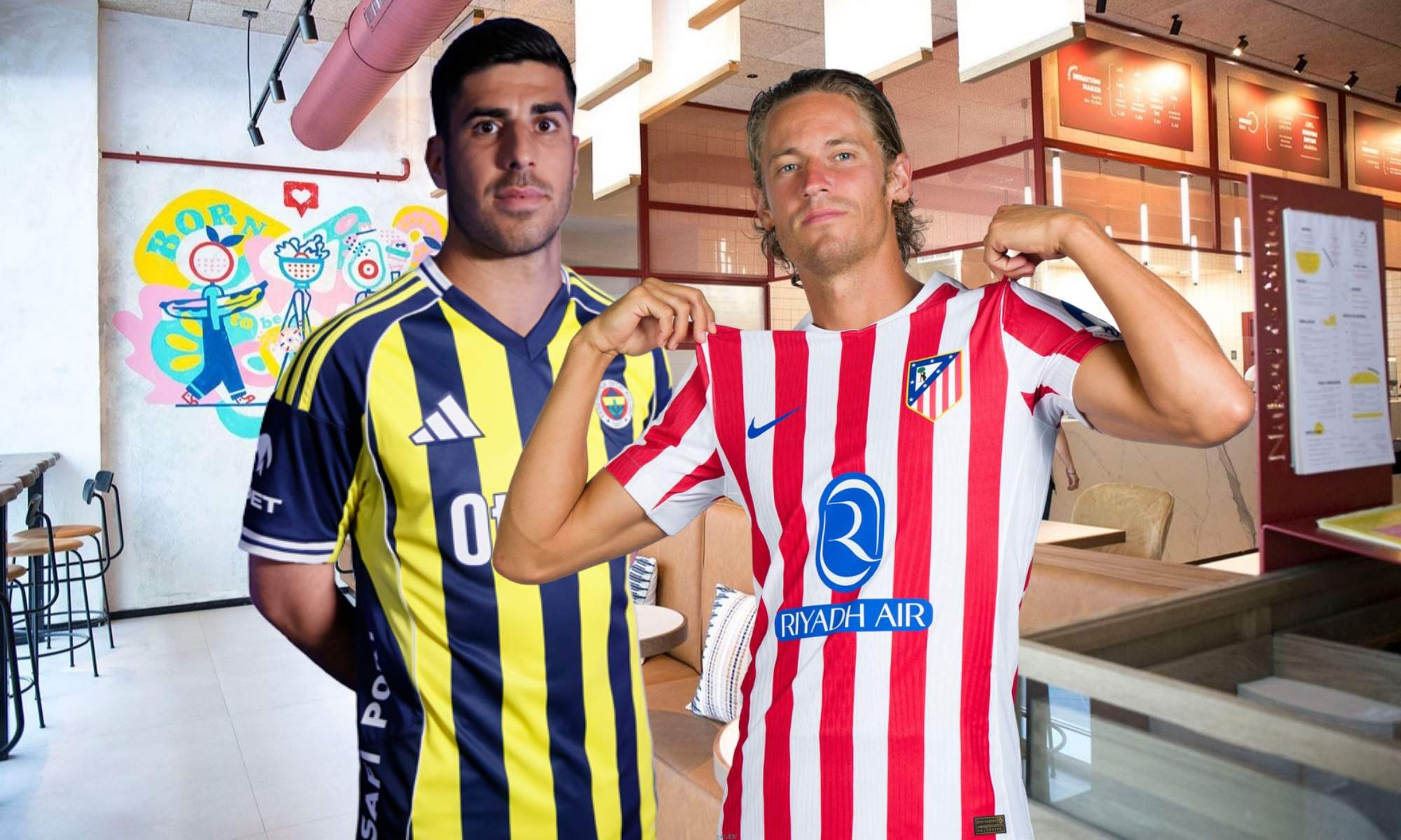 A Marco Asensio (29) y Marcos Llorente les cerraron el restaurante del que son socios: "Mal olor y ruido"