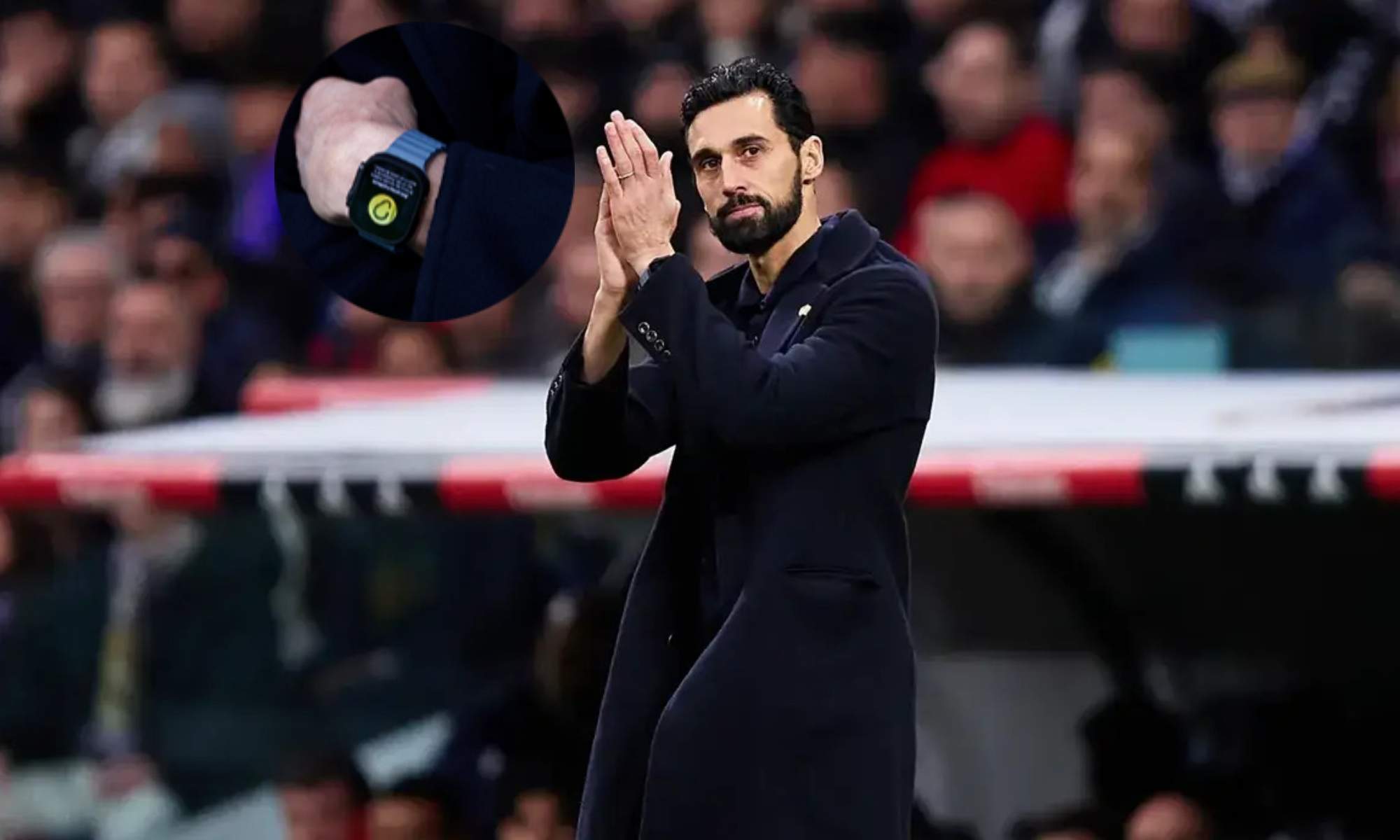 El reloj de Arbeloa se 'percató' de los pitos del pasado sábado en el Bernabéu