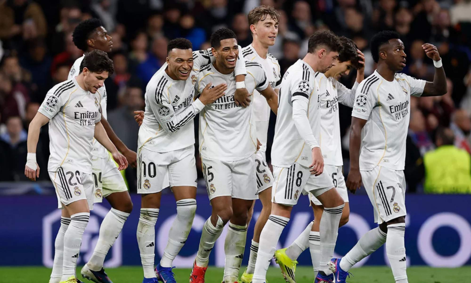 El Real Madrid es segundo en la fase Liga de la Champions tras la victoria ante el AS Mónaco