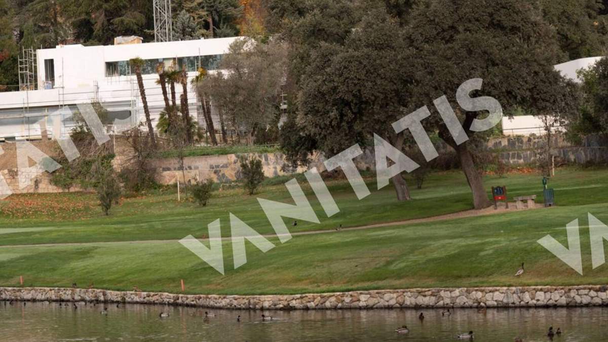 Una foto de la casa de Jude Bellingham en Madrid.