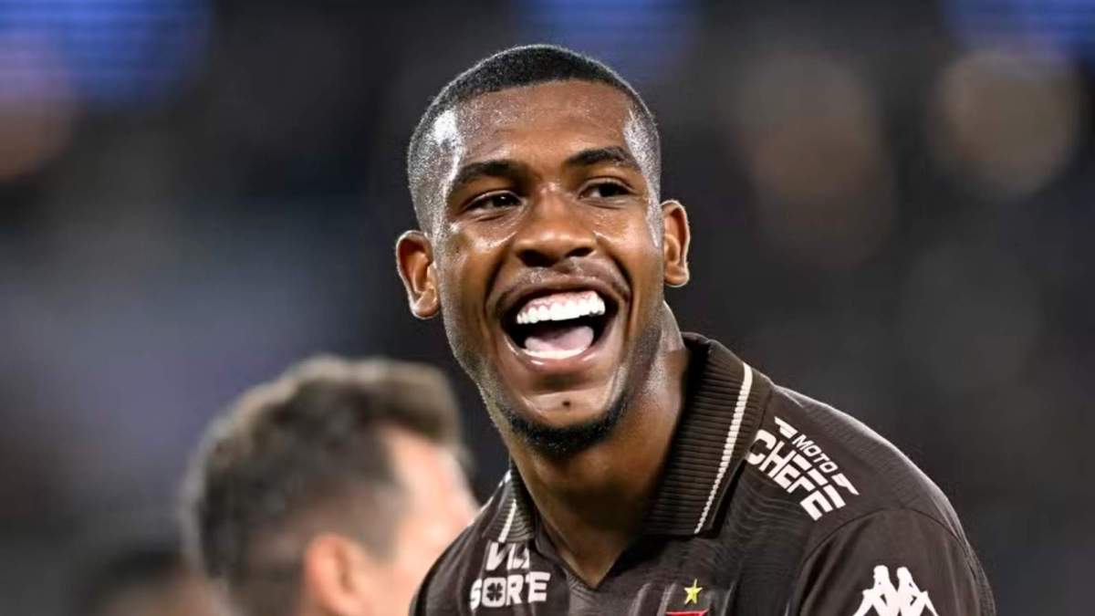 Rayan durante un partido con el Vasco Da Gama Rayan durante un partido con el Vasco Da Gama