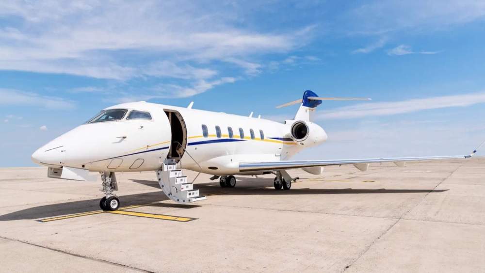 El avión Challenger 350 Bombardier ha sido usado mucho por Kylian Mbappé. El avión Challenger 350 Bombardier ha sido usado mucho por Kylian Mbappé.