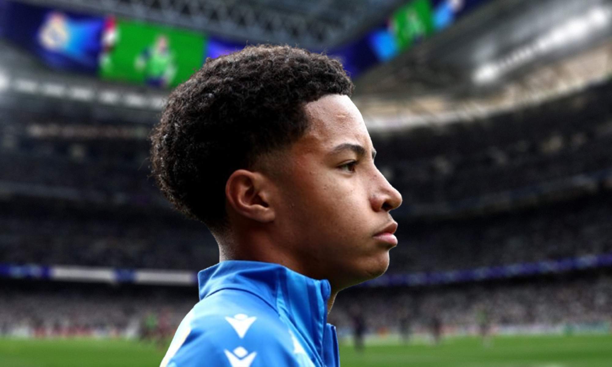 Yisa Alao y el Santiago Bernabéu.