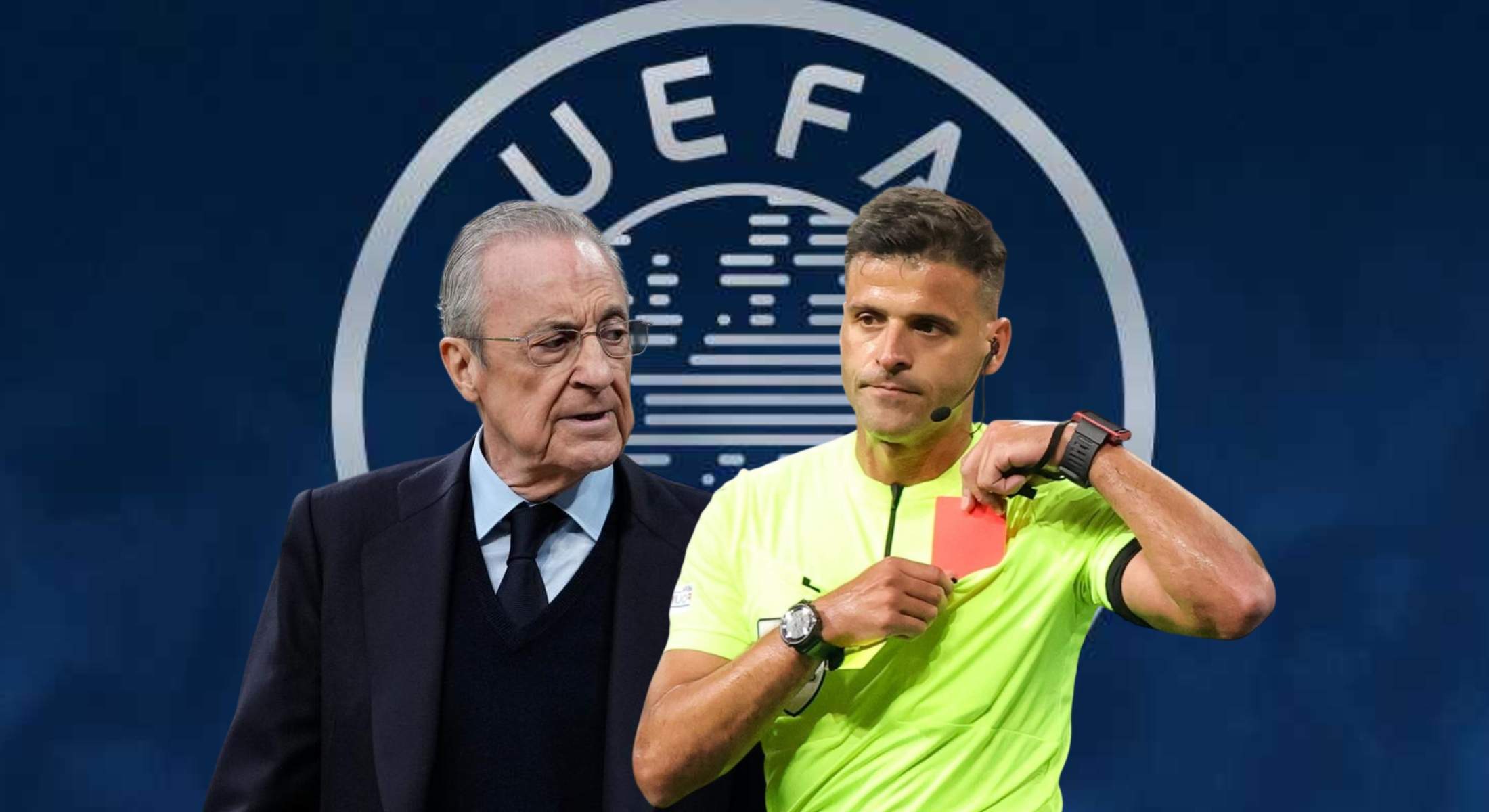 La UEFA da la razón al Madrid con los árbitros