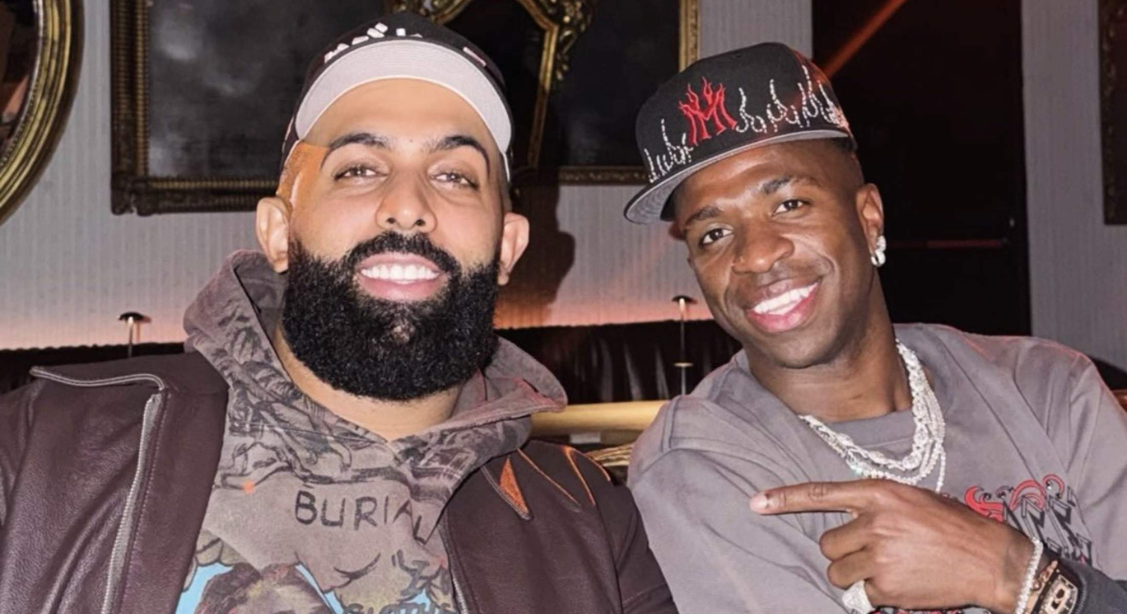 Vinicius desvela el local de moda en Madrid